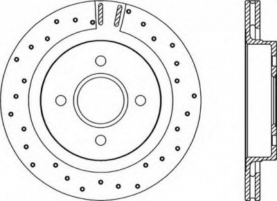 OPEN PARTS bdrs117825 -  Тормозной диск